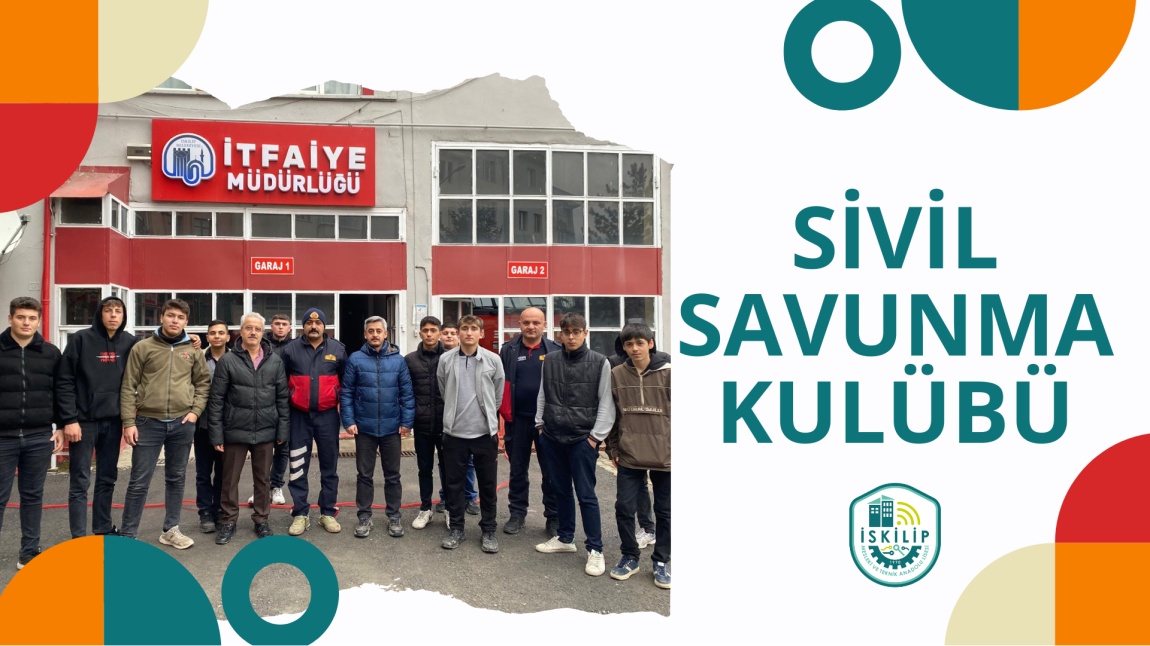 Okulumuz Sivil Savunma Kulübü Öğrencileri ile İskilip İtfaiye Amirliği Ziyaretimiz